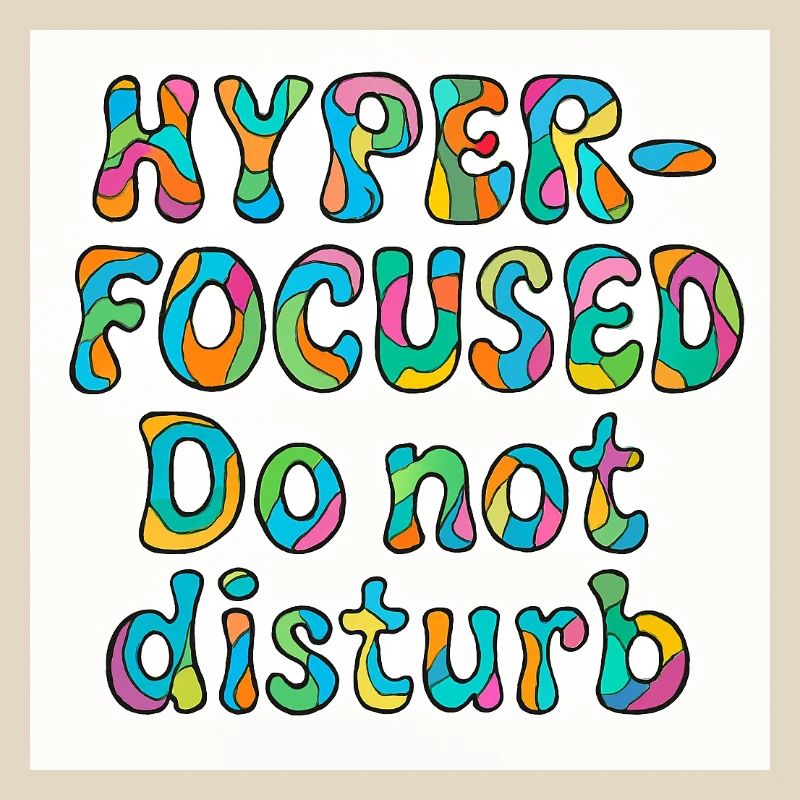 Conception hyper concentrée et sans déranger