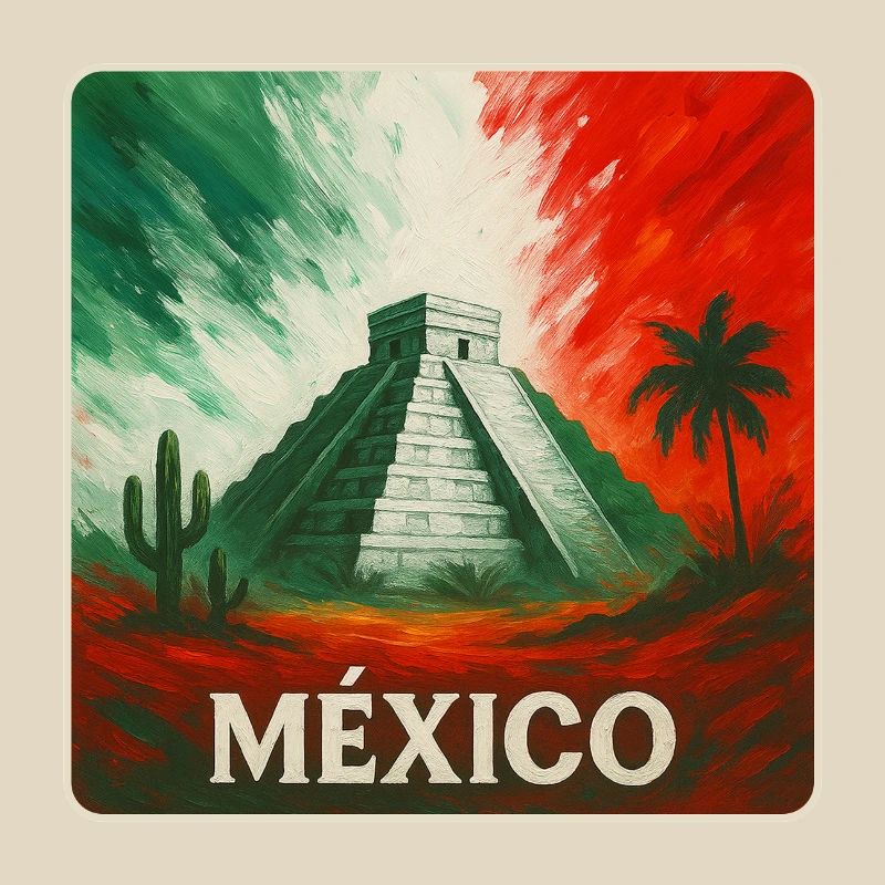 Conception des pyramides du Mexique