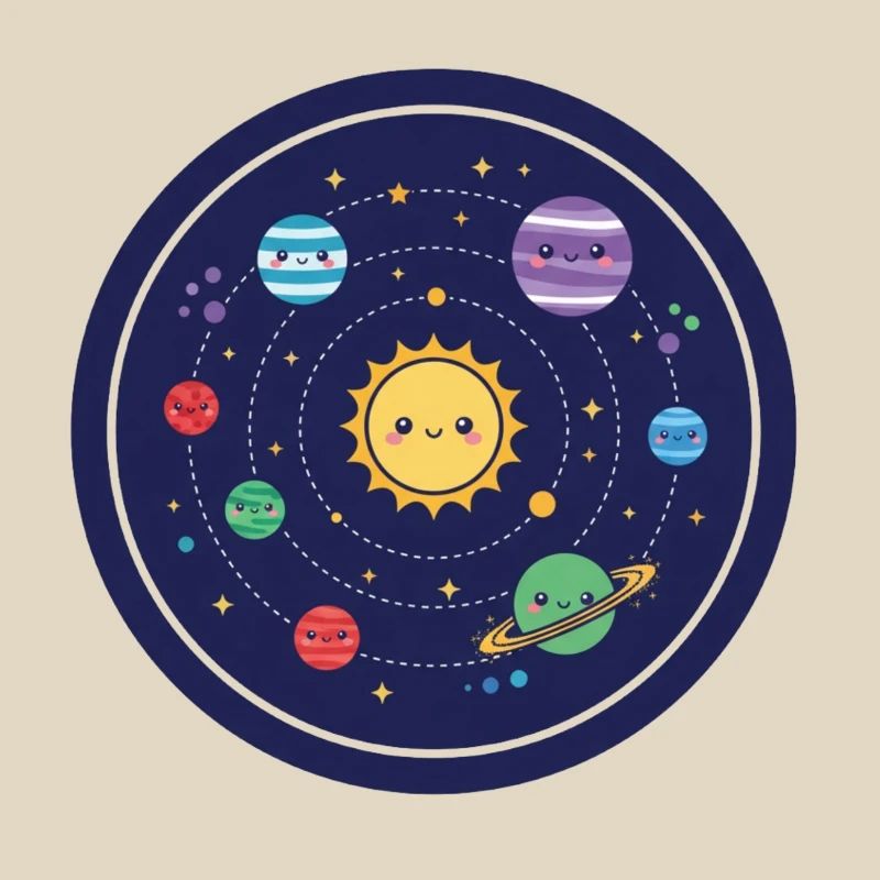 Conception joyeuse du système solaire