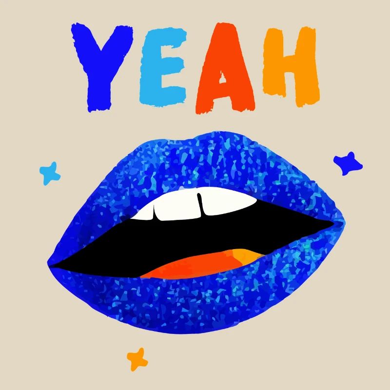 Vibrant Rainbow Lips YEAH