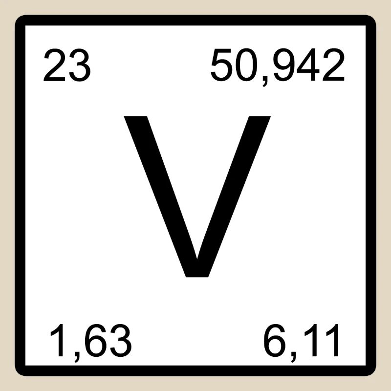 Vanadium V-Element Vanadium Design