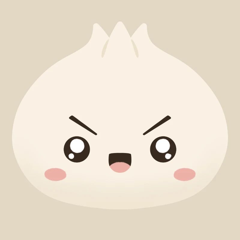Grumpy Dumpling – süßes Maskottchen