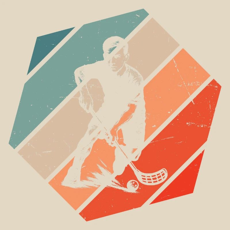 Conception compacte de floorball pour floorball