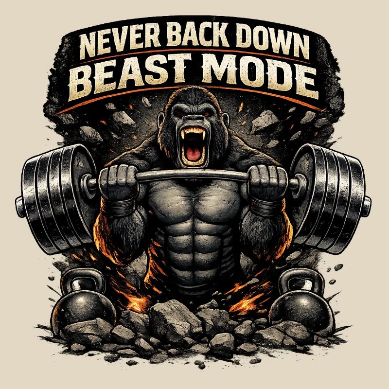 Beast Modus Kraftgorilla
