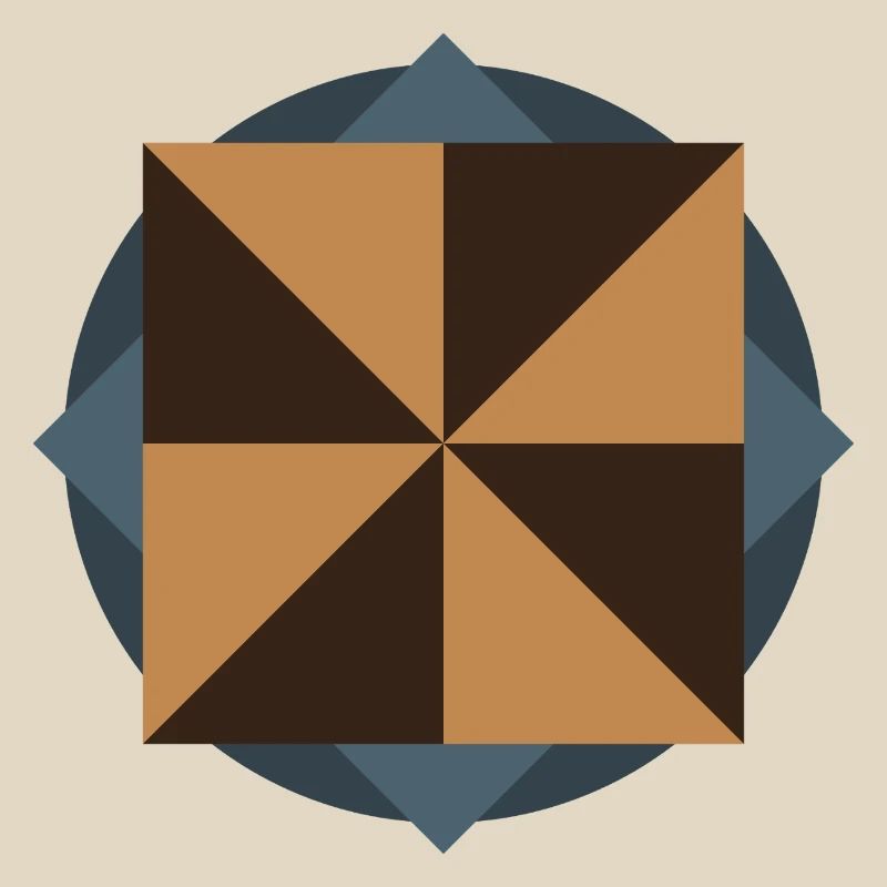 PYRAMID CORE GEOMETRY | Basic Shapes Artwork