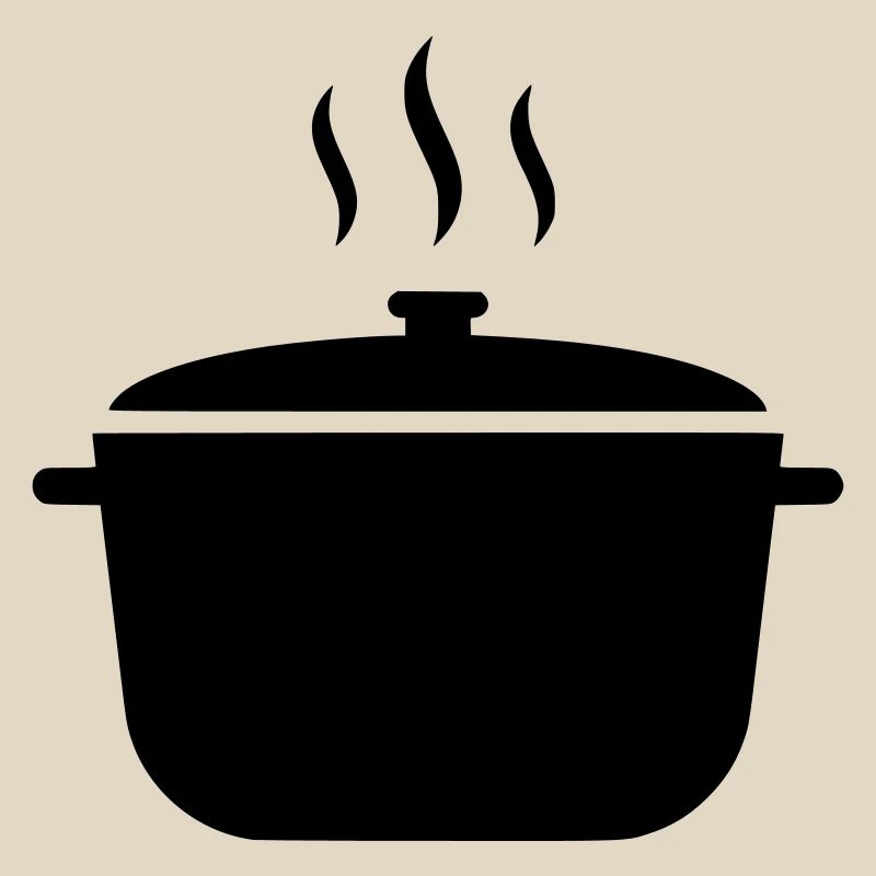 Kochtopf Suppe Dampf Icon