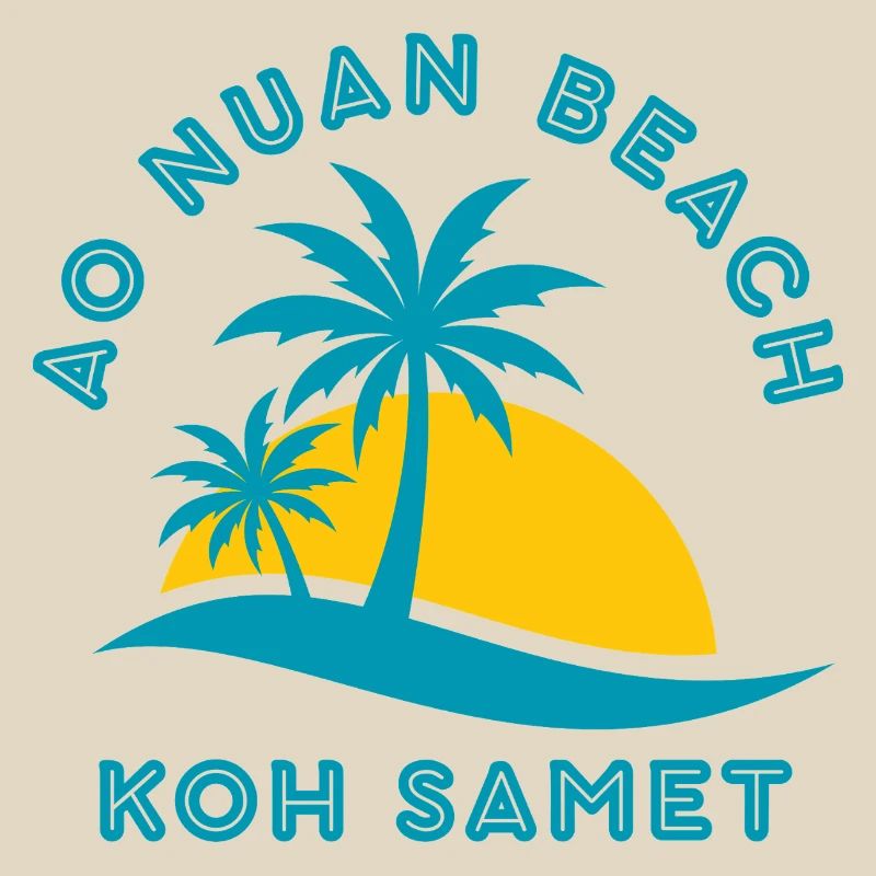 Coucher de soleil de Koh Samet Palm Beach