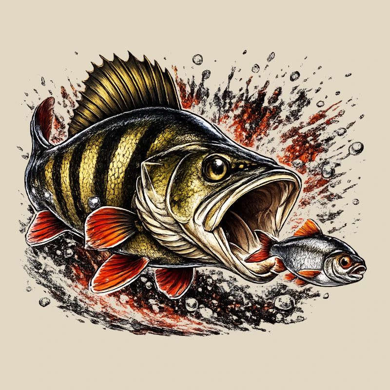 Conception de la pêche aux prédateurs de perchaudes explosives
