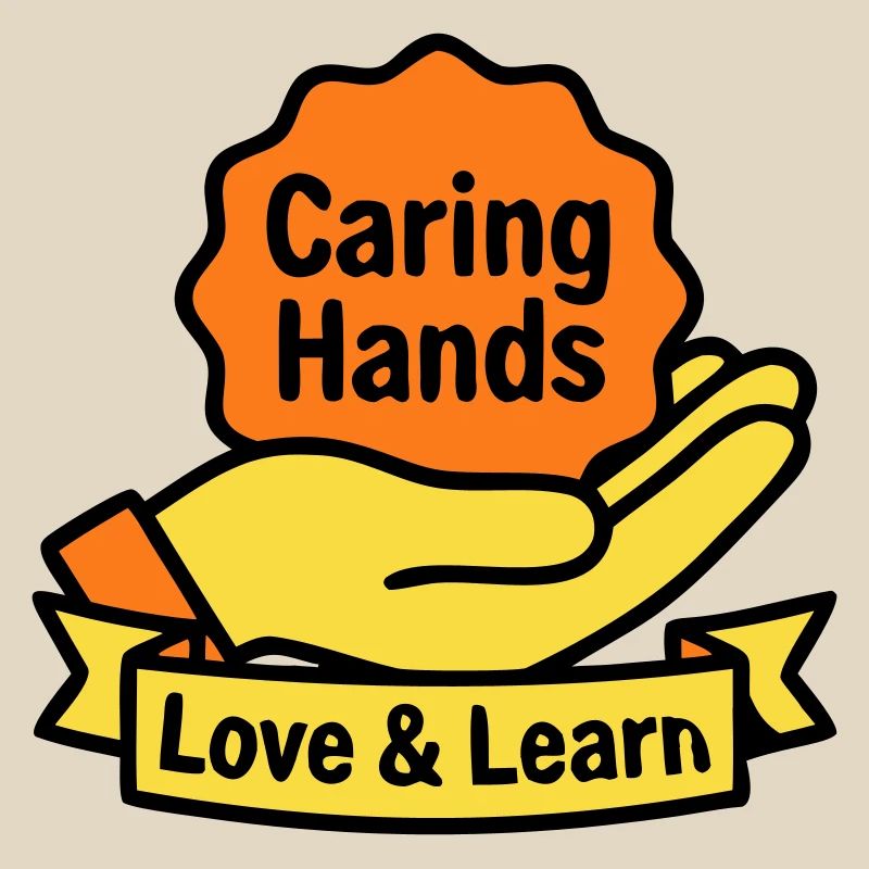 Kita Wappen Caring Hands Logo