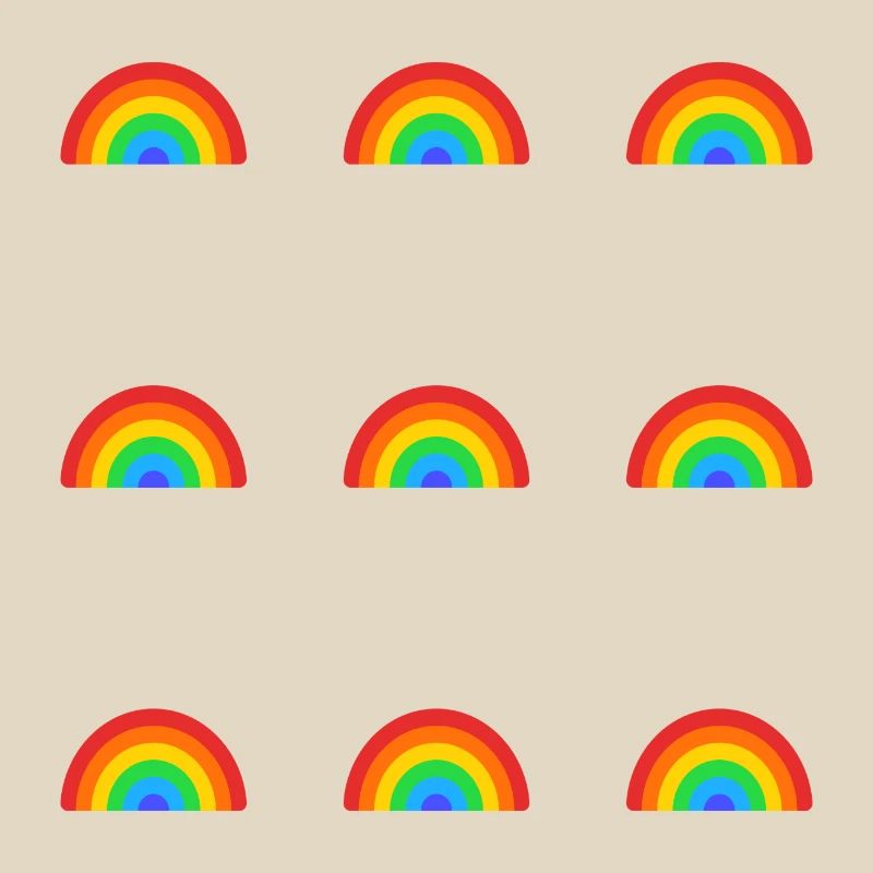 Rainbow Pattern - Happy Pride