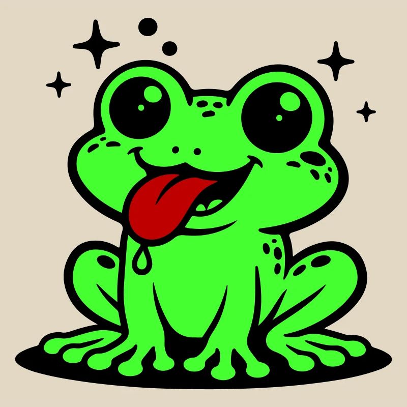 Toad Comic Frog
