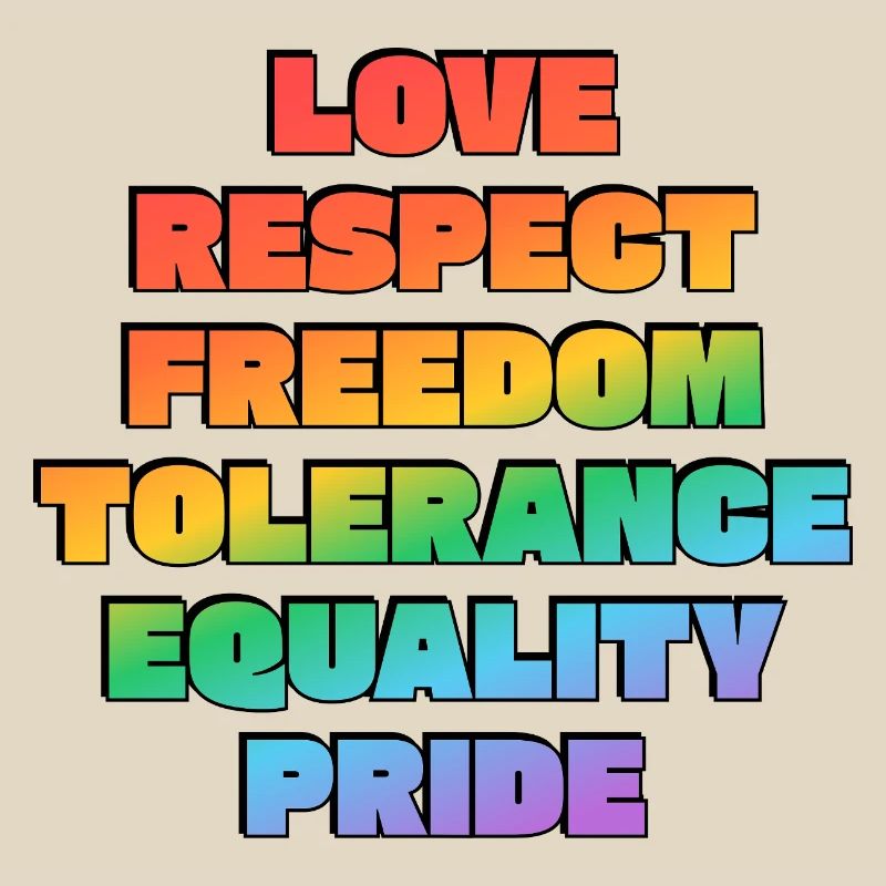 Rainbow Pride Values