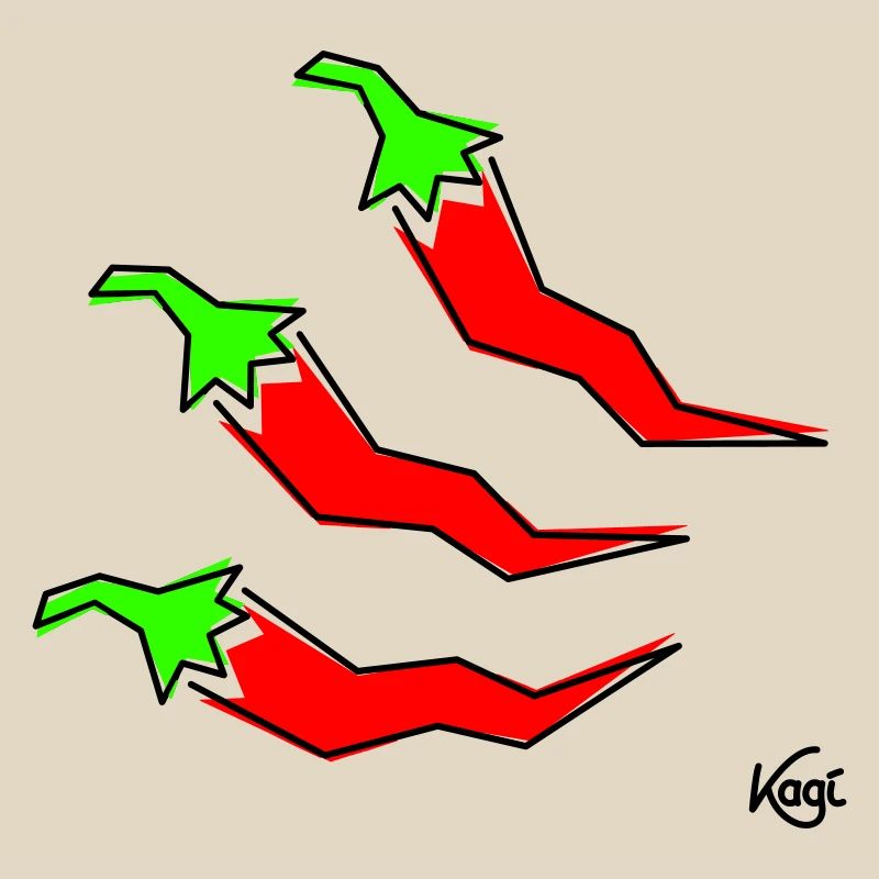 trois pepperonis