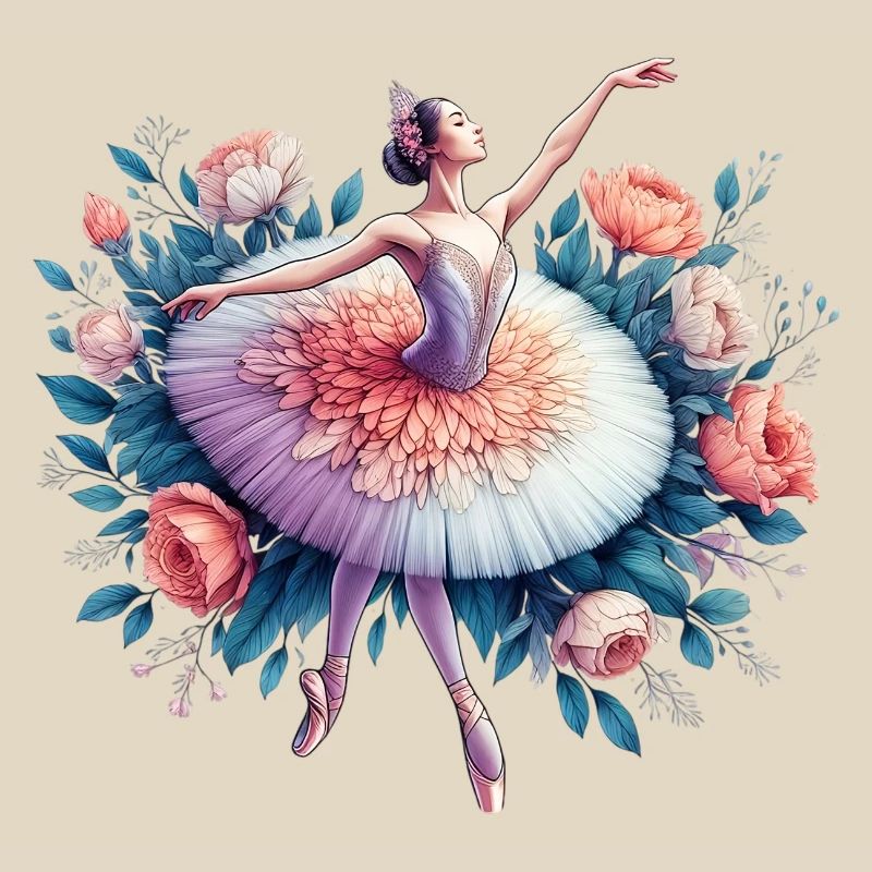 Danseuse de ballet avec tutu