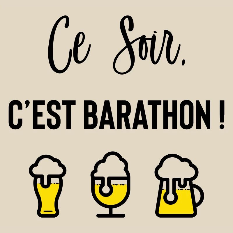 Tonight it's a barathon!