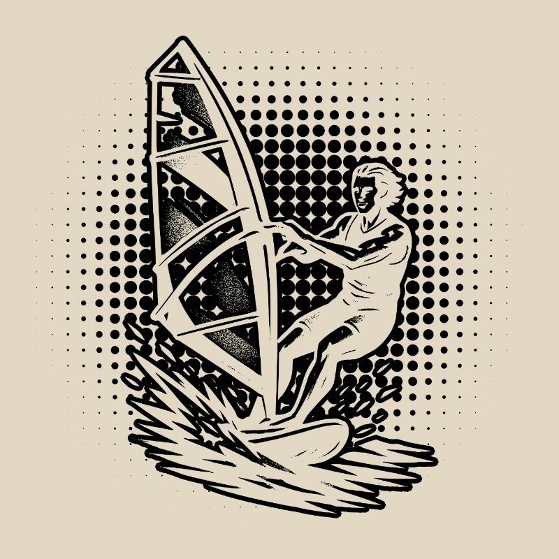Clean Windsurfing Artwork for Windsurf