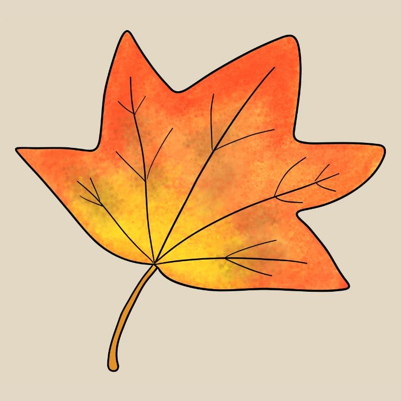 Feuille d’automne feuille d’érable