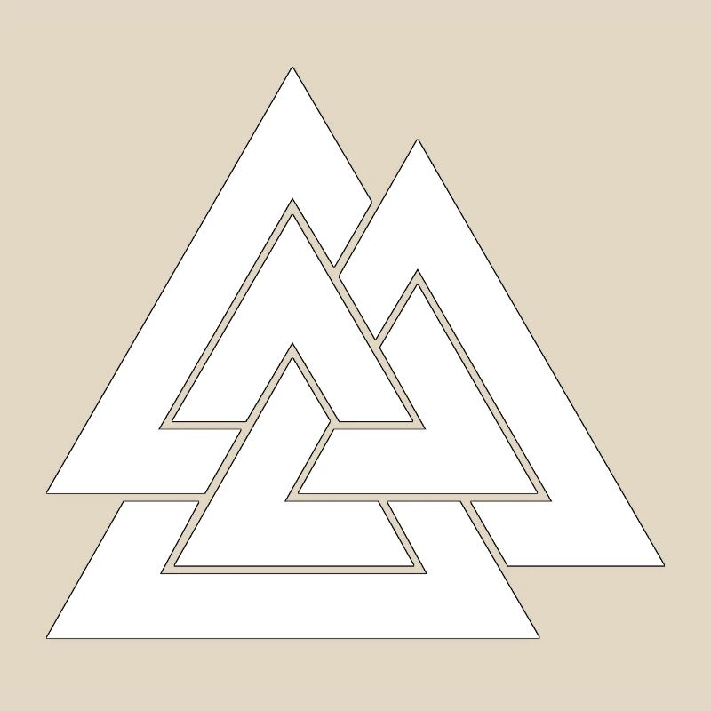 Geometric triangular nesting