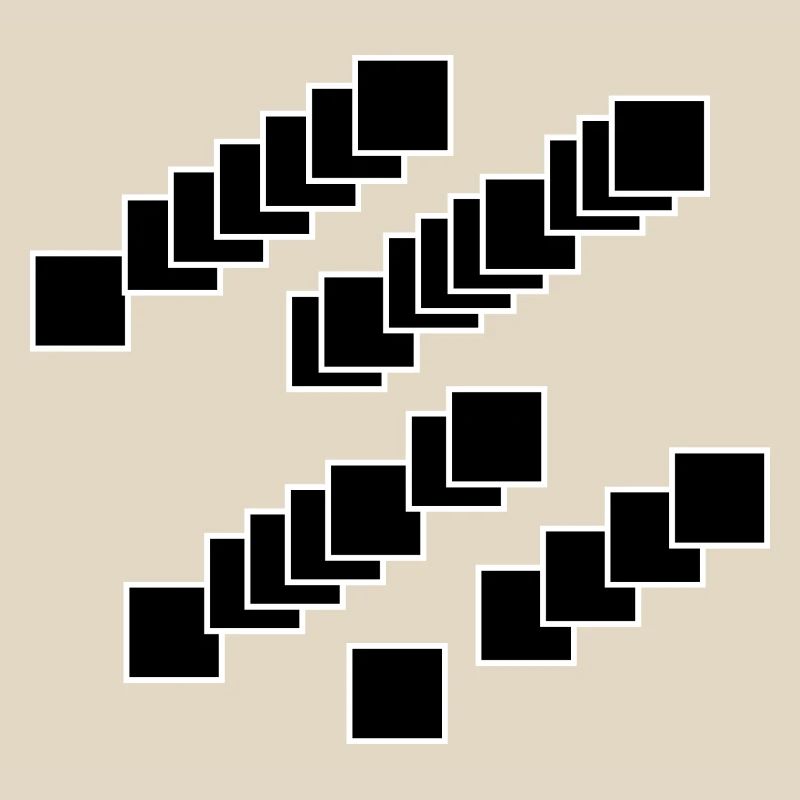 Nested Squares Cascade