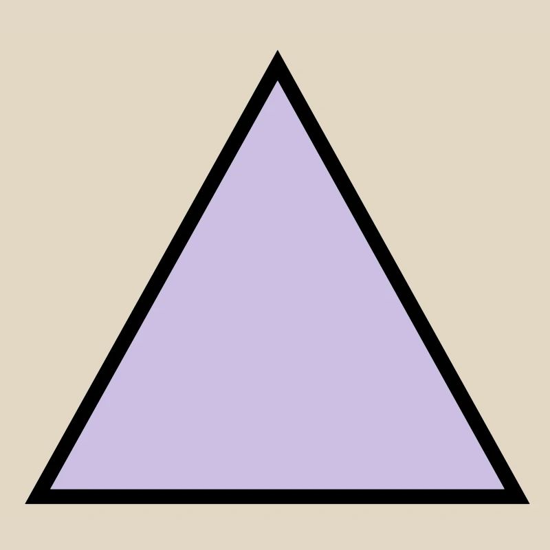 forme de triangle hippie triangle