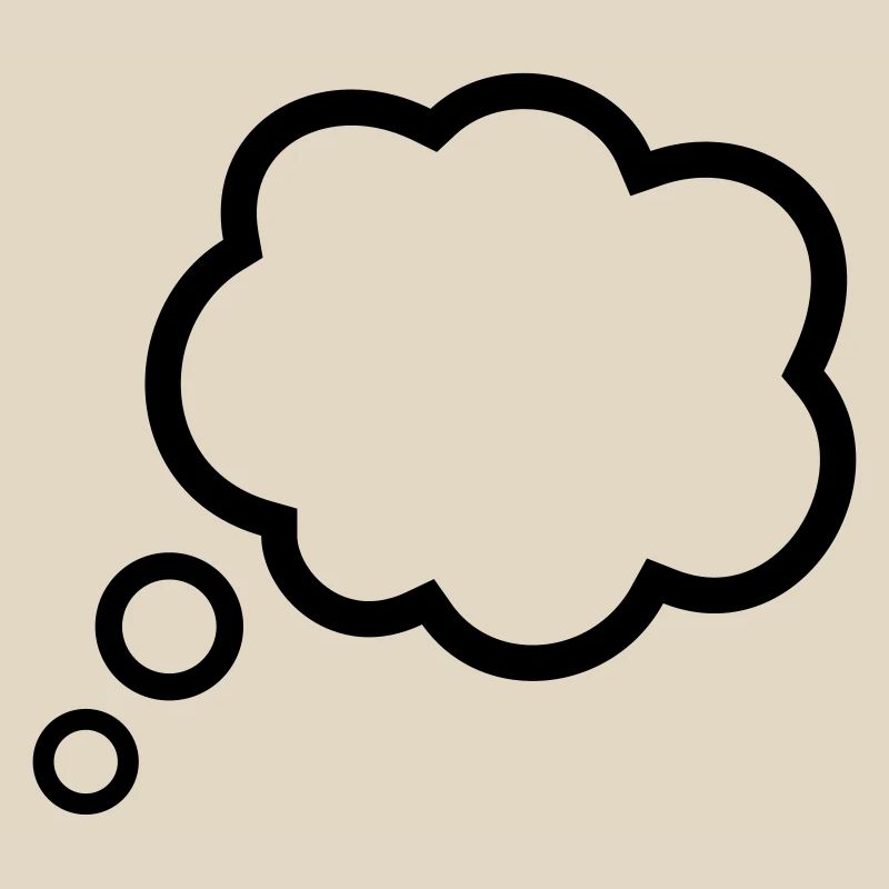 Thinking Bubble Comic Pensée Bulle Bulle Pensées