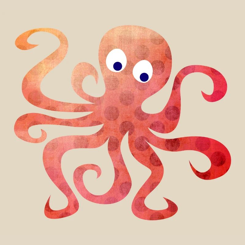 Octopus Dots Squid Tentacle Comic