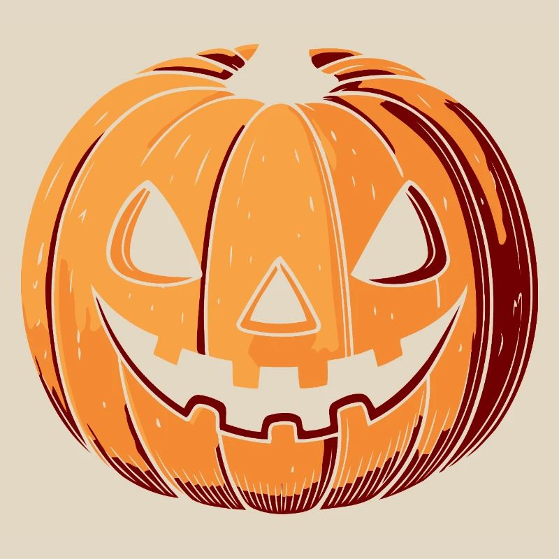 Pumpkin Jack O Lantern Expressive