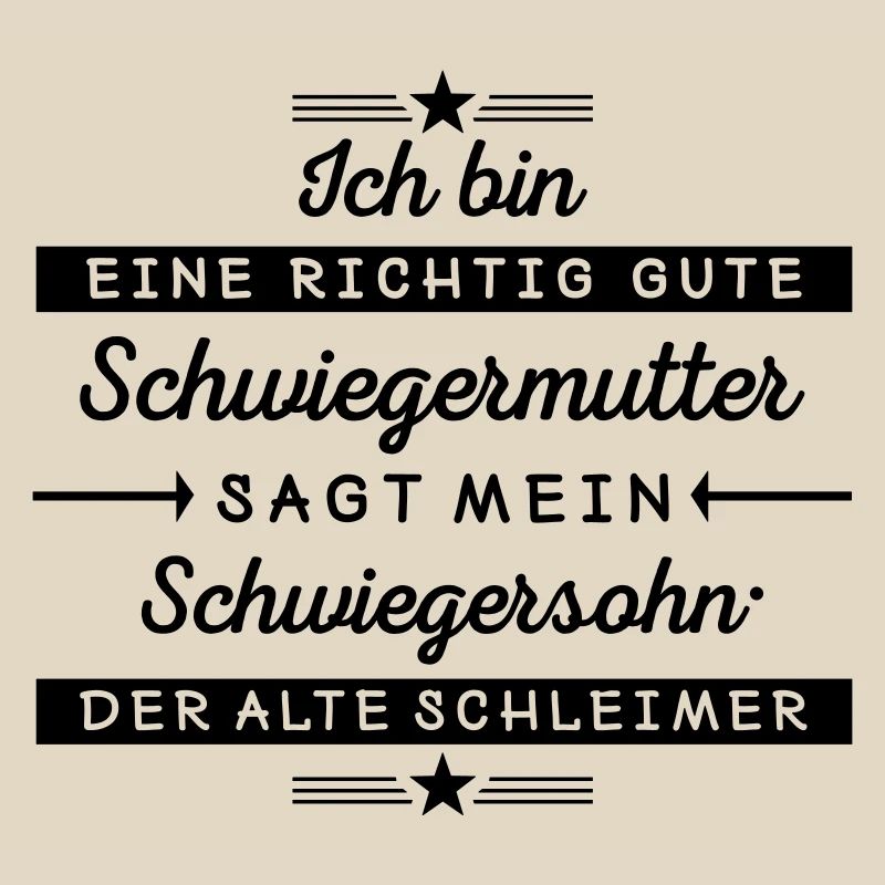 Ich bin eine gute Schwiegermutter 