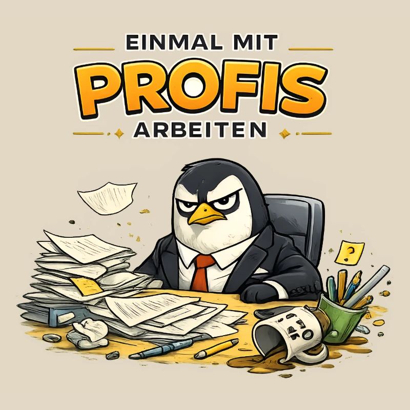 Einmal Mit Profis Arbeiten Gestern Sprüche Beruf