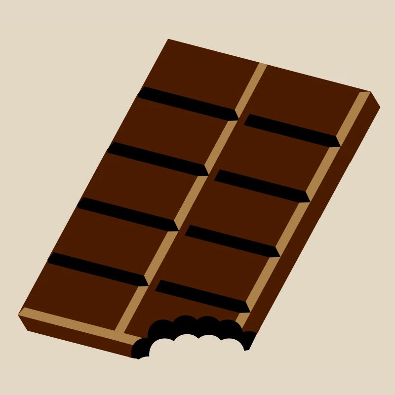 Une barre de chocolat