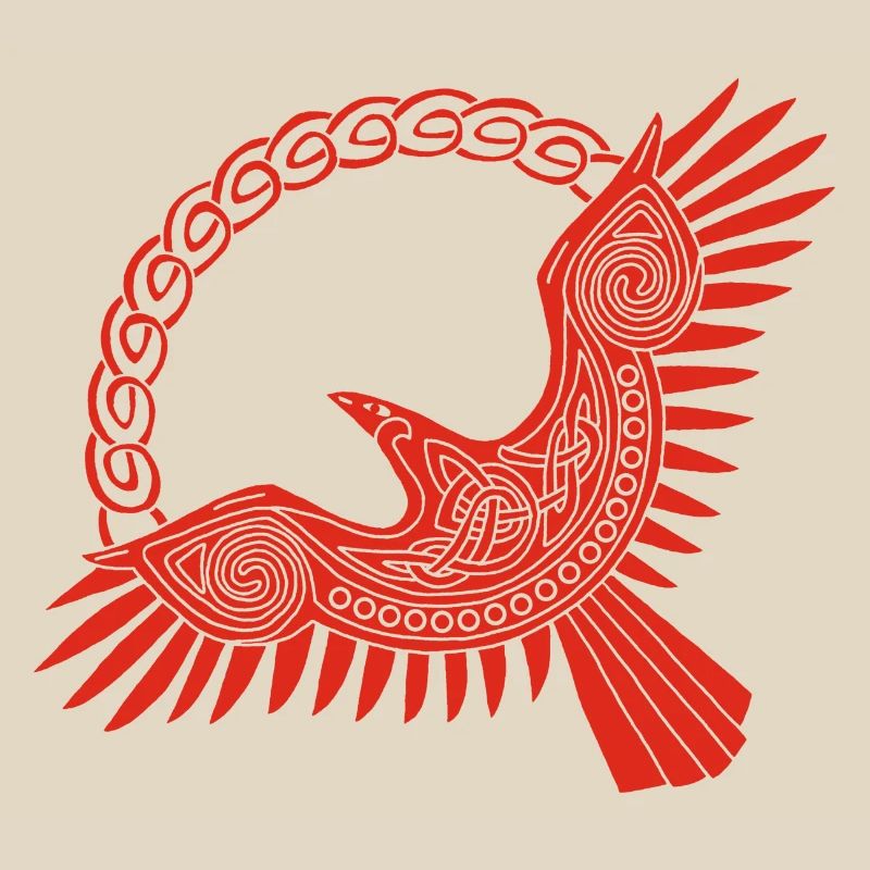 red viking eagle