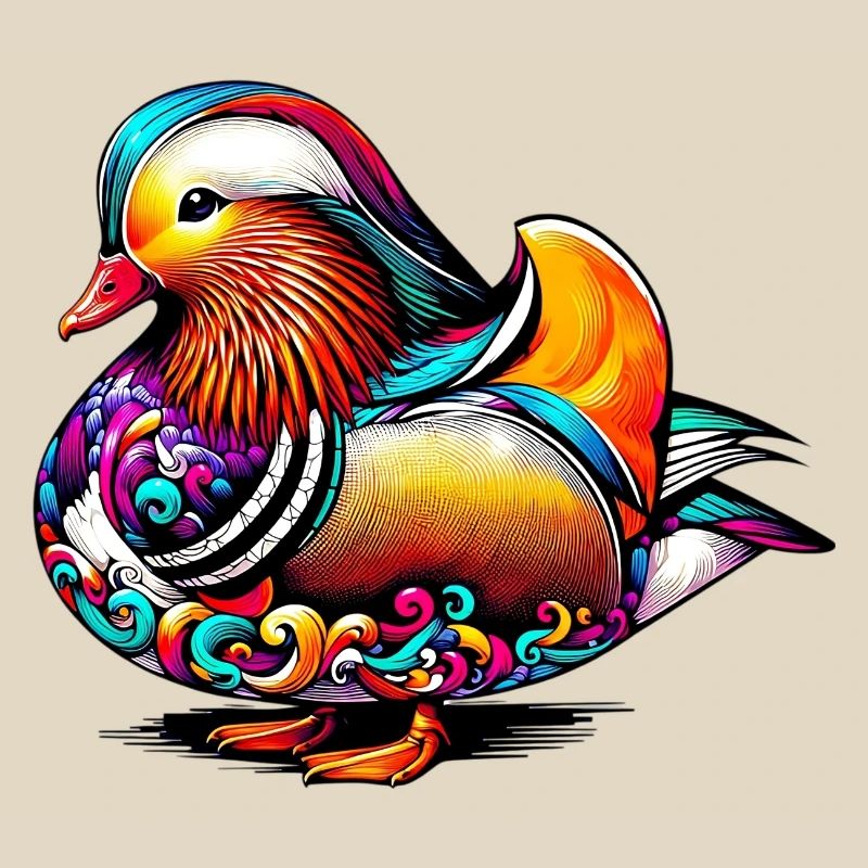 Mandarin duck