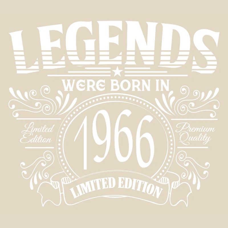 60e anniversaire Legends Qualification Premium Vintage 1966
