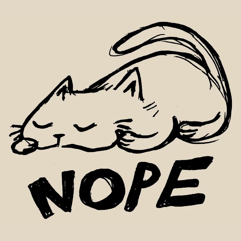 Lazy Cat Nope
