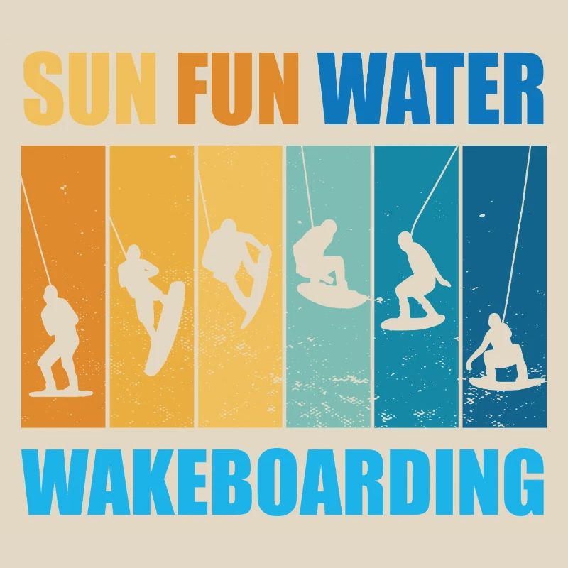 Soleil, Plaisir, Eau, Wakeboard
