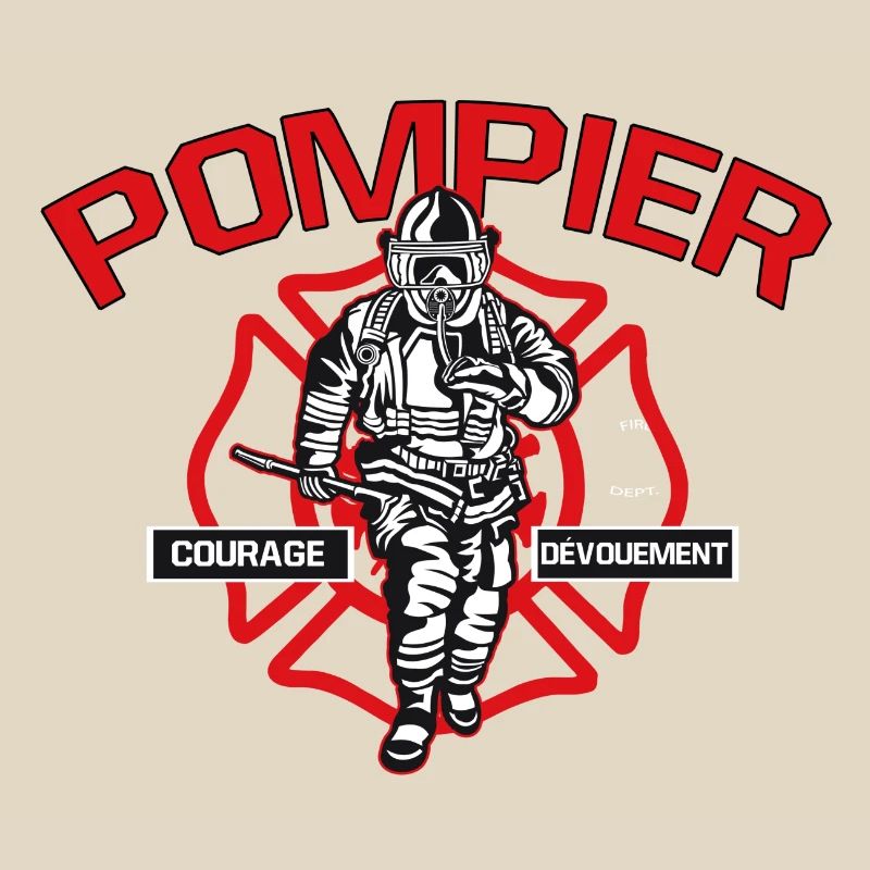 POMPIER courage dévouement