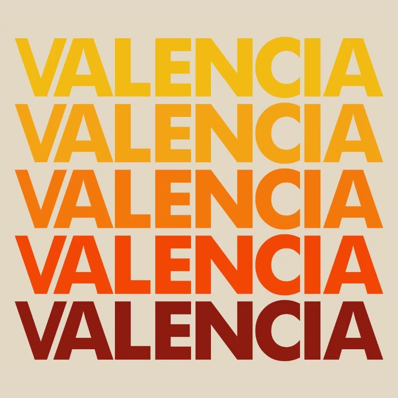Valencia Gradient Font Stack