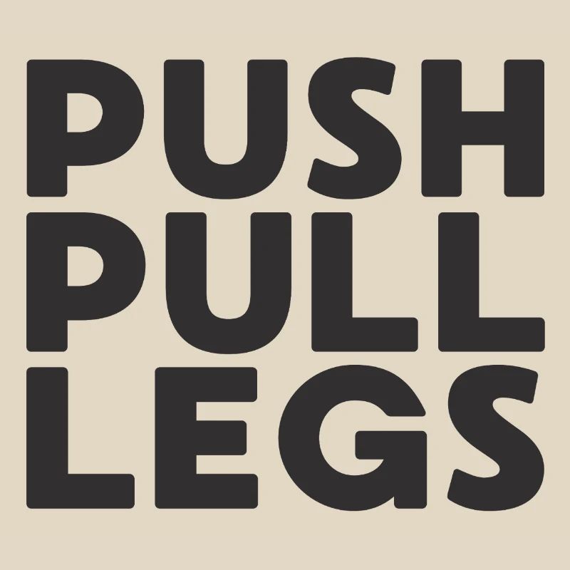 Push Pull Beine Repeat Trainingssplit