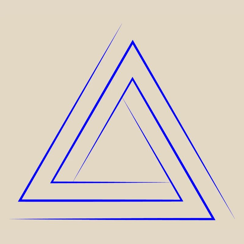 Geometric triangular nesting