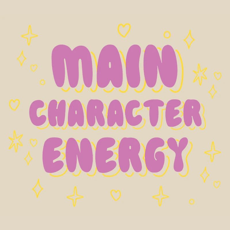Main Character Energy Tee