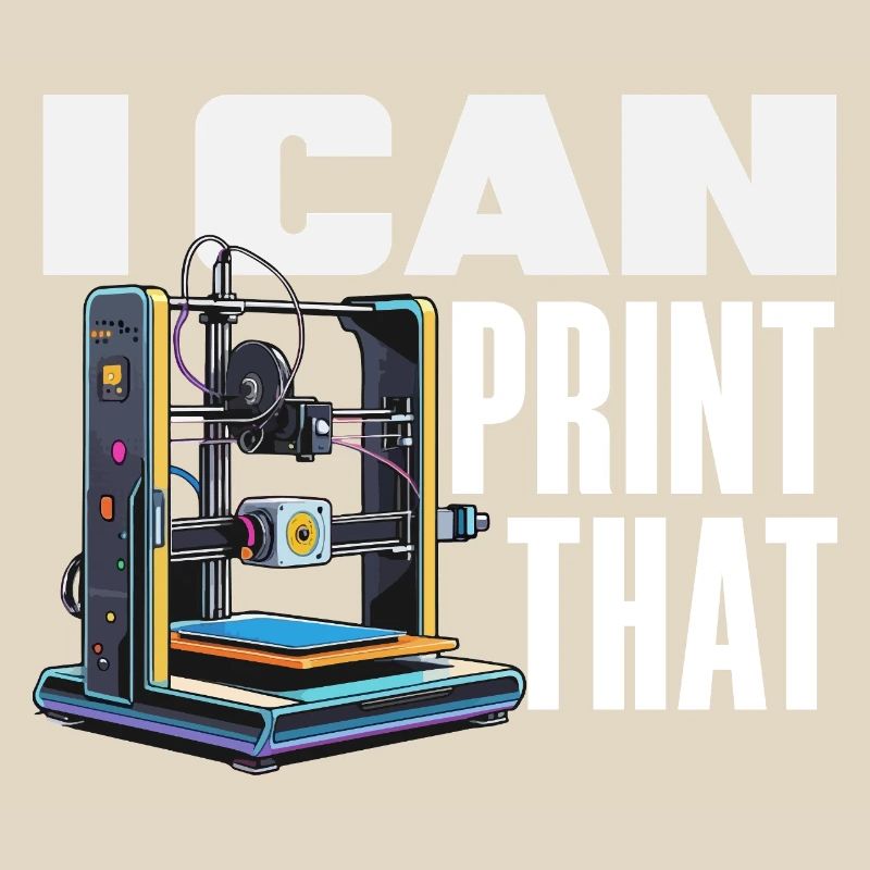I Can Print The 3D Printer Maker Funny