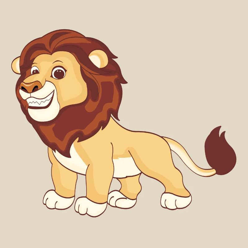 Ein prächtiger Löwe