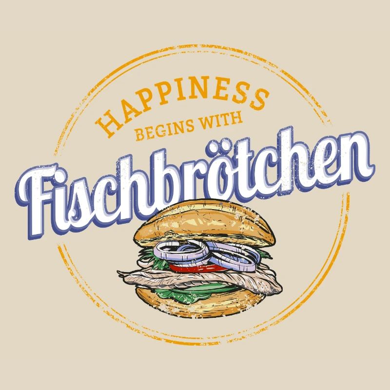 Fischbrötchen mit Matjes oder Bismarckhering