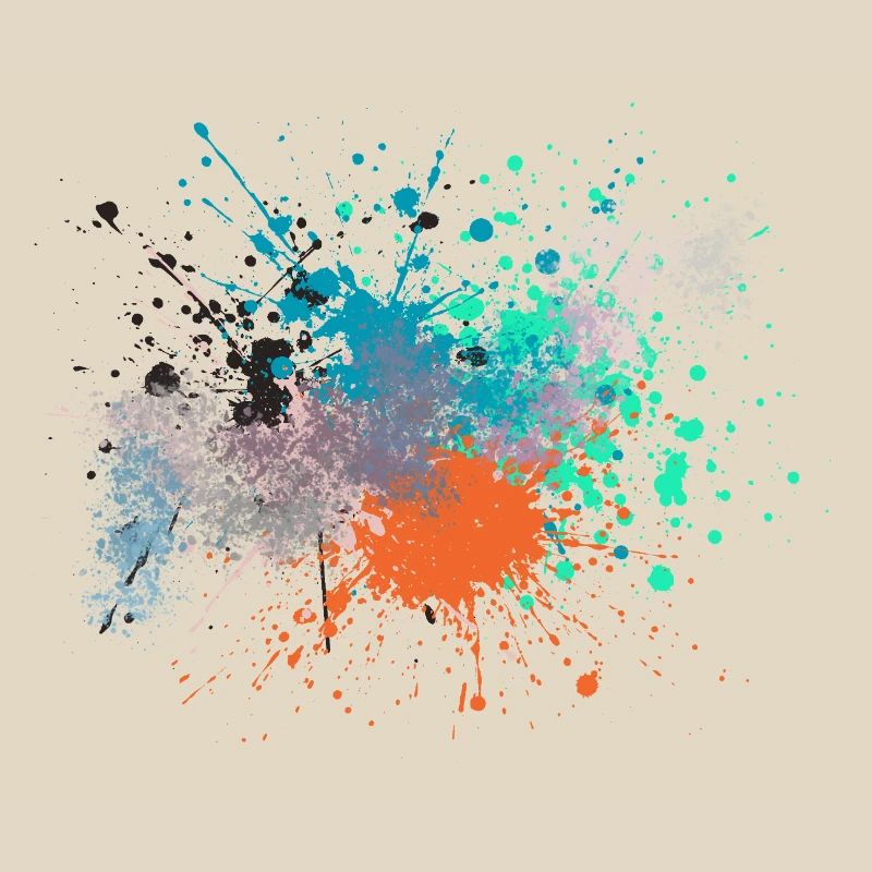 Farbexplosion Kunstinspiriert Design