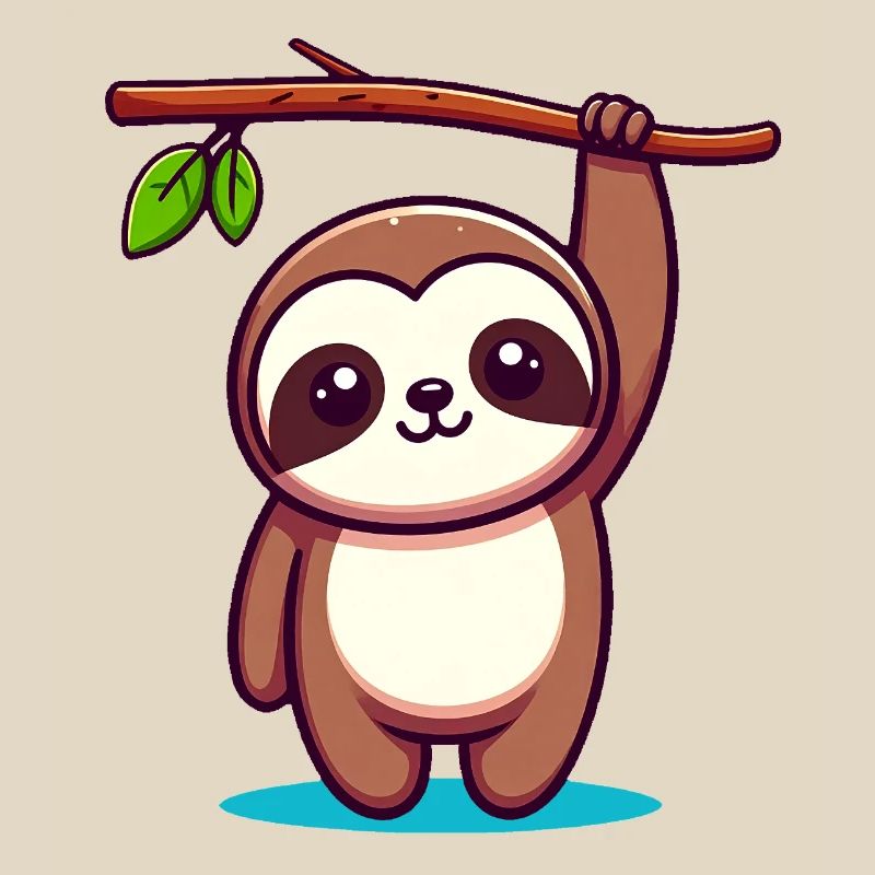 Cute Sloth (Chibi Comic)