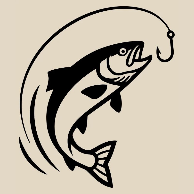 Jumping Fish Hook Bite Action