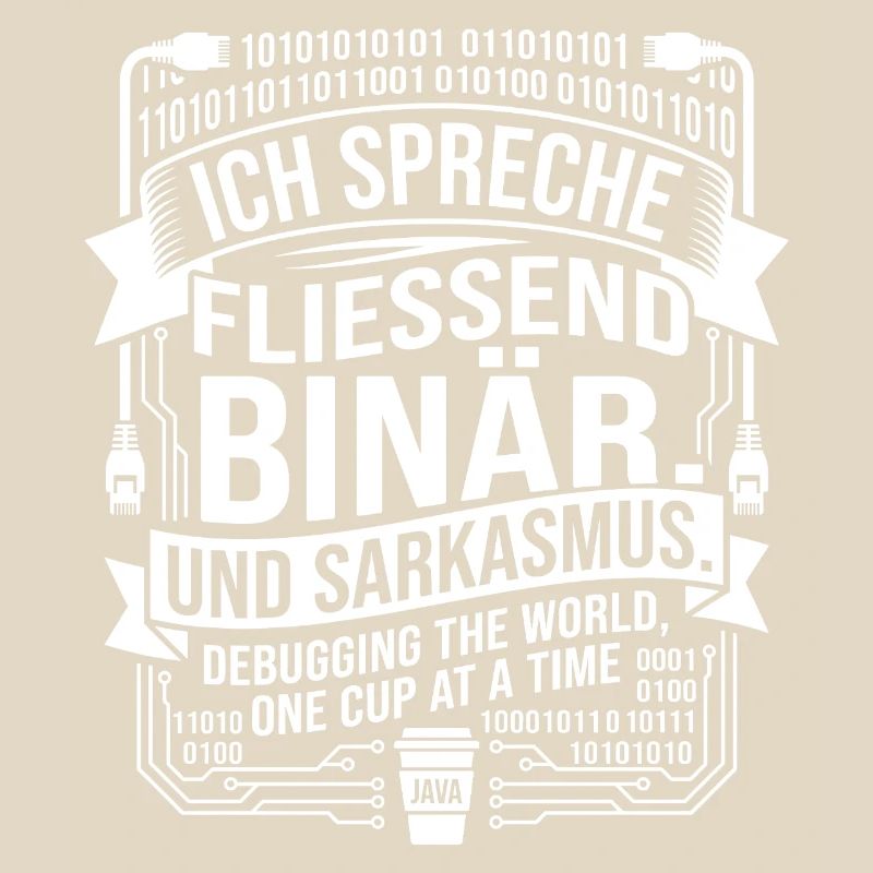 Coding Binary Coffee Sarcasm