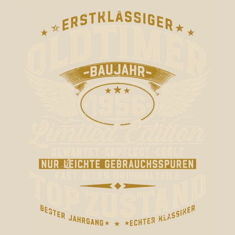 70. Geburtstag 1956 Oldtimer Geschenk Retro