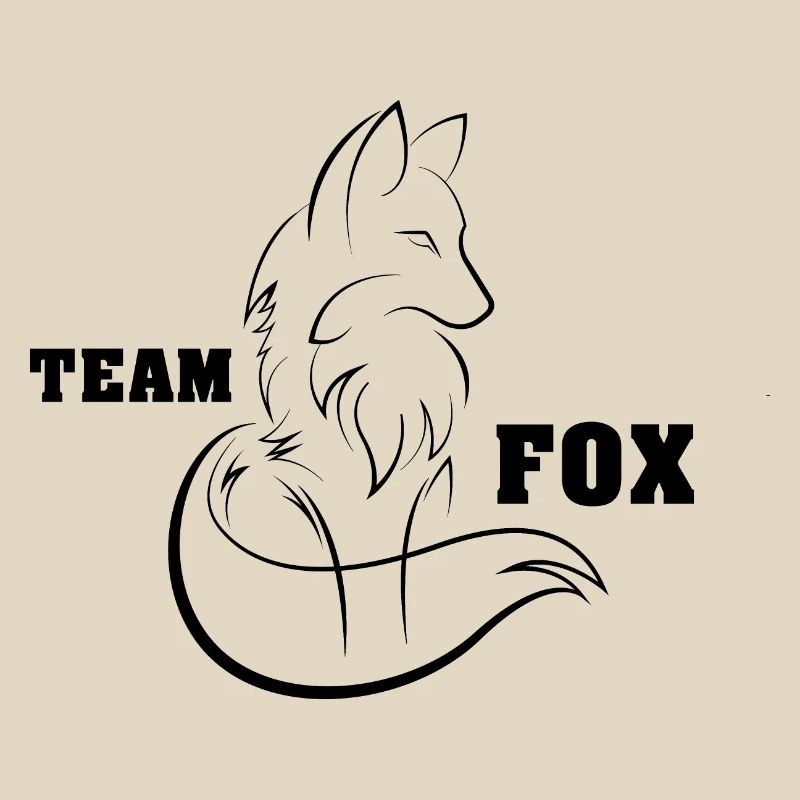 Icône Team Fox Fox Icône Logo de dessin