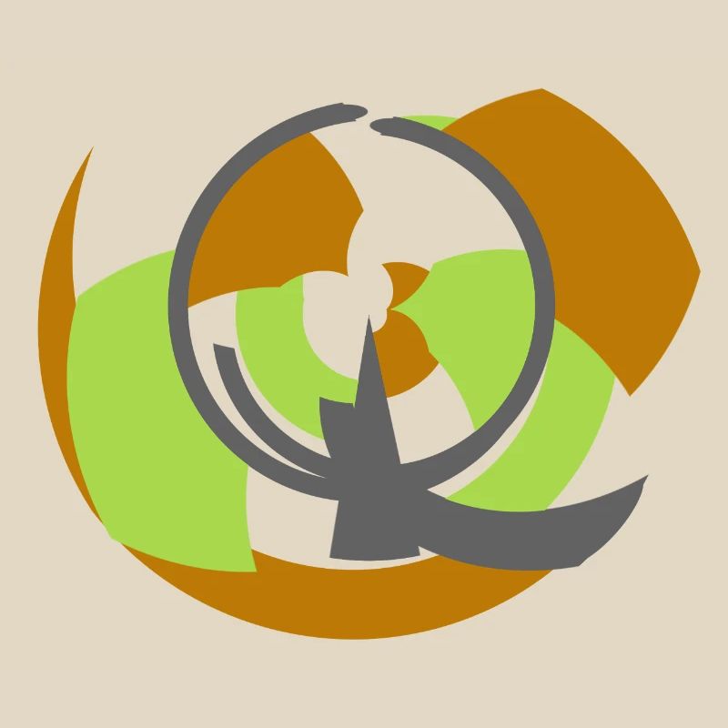 Spiral Orbit Abstract Geometry
